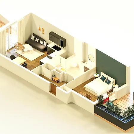 Hossegor & Golf Apartamento *